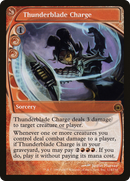 Thunderblade Charge (FUT-124) [Future Sight] Foil