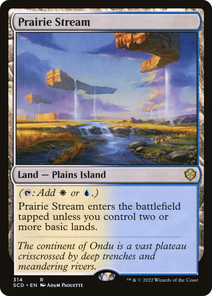 Prairie Stream (SCD-314) [Starter Commander Decks]