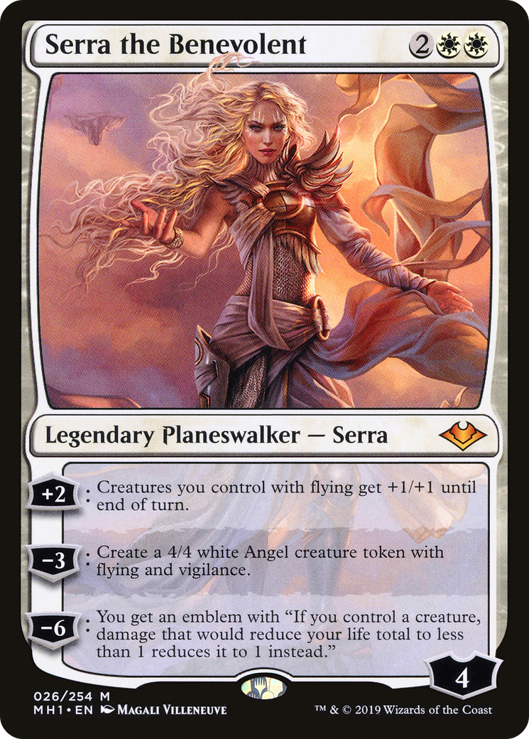 Serra the Benevolent (MH1-026) [Modern Horizons] Foil