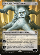 Karn, the Great Creator (BLC-073) [Bloomburrow Commander] (Borderless) Foil