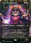Vren, the Relentless (BLB-354) [Bloomburrow]: (Showcase) (Borderless) Foil