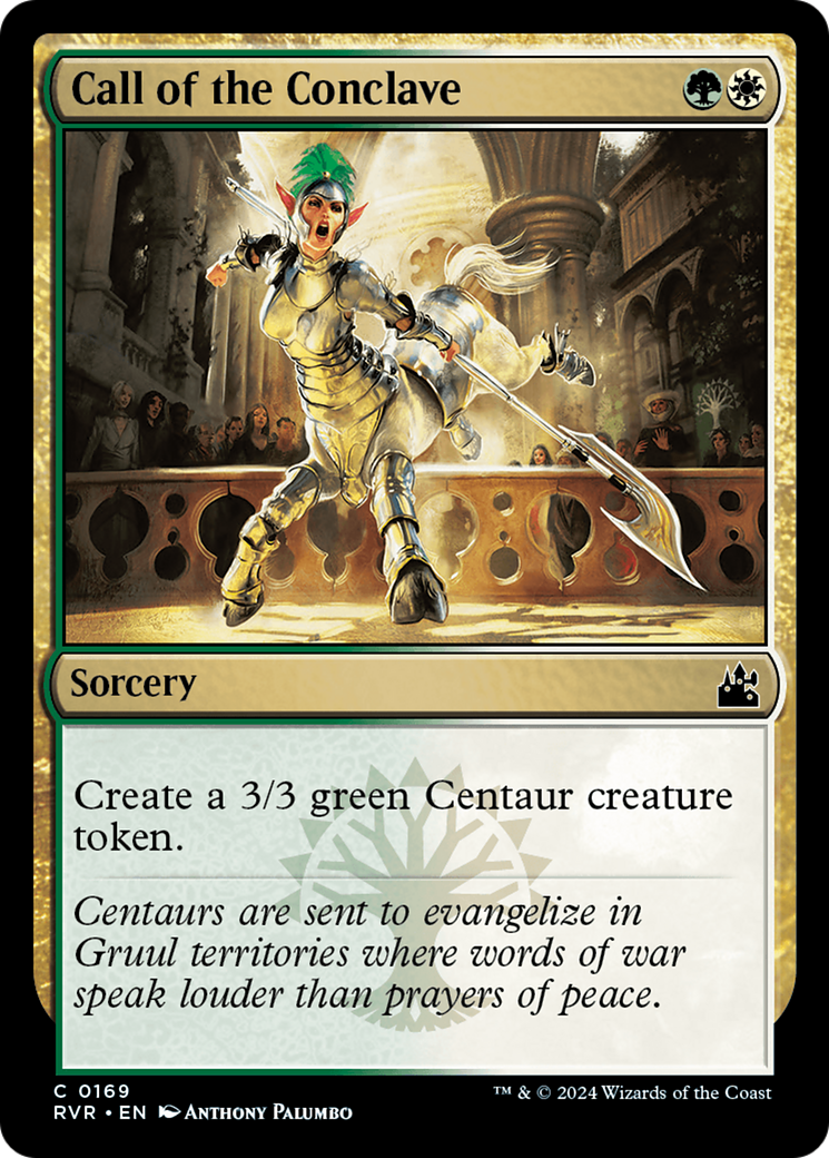 Call of the Conclave (RVR-169) [Ravnica Remastered]
