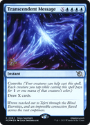 Transcendent Message (PRE-83S) [March of the Machine Promos] Foil