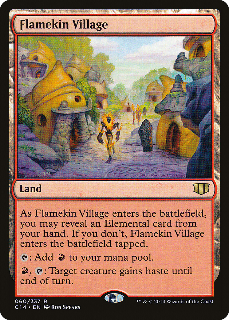Flamekin Village (C14-060) [Commander 2014]