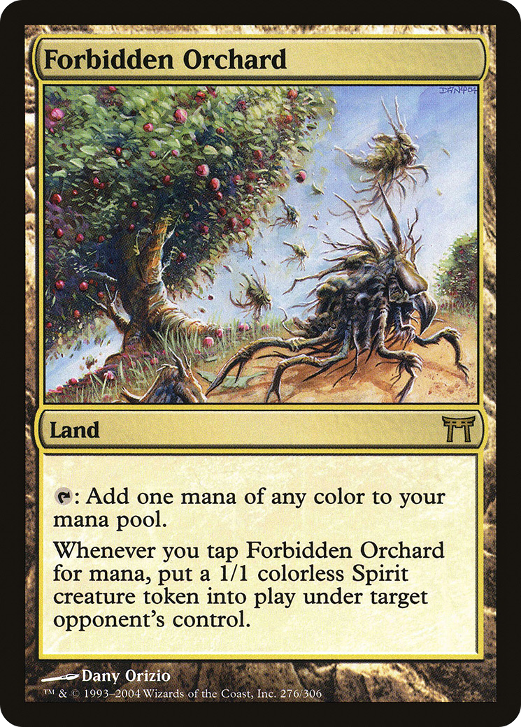 Forbidden Orchard (CHK-276) [Champions of Kamigawa]