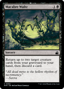 Macabre Waltz (RVR-082) [Ravnica Remastered] Foil