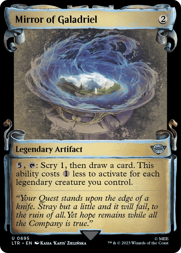 Mirror of Galadriel (Showcase Scrolls) (LTR-695) [The Lord of the Rings: Tales of Middle-earth]