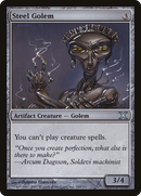 Steel Golem (10E-344) [Tenth Edition] Foil