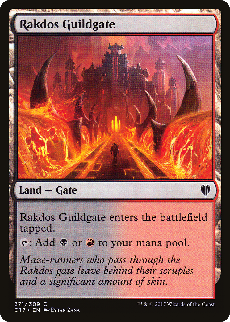 Rakdos Guildgate (C17-271) [Commander 2017]