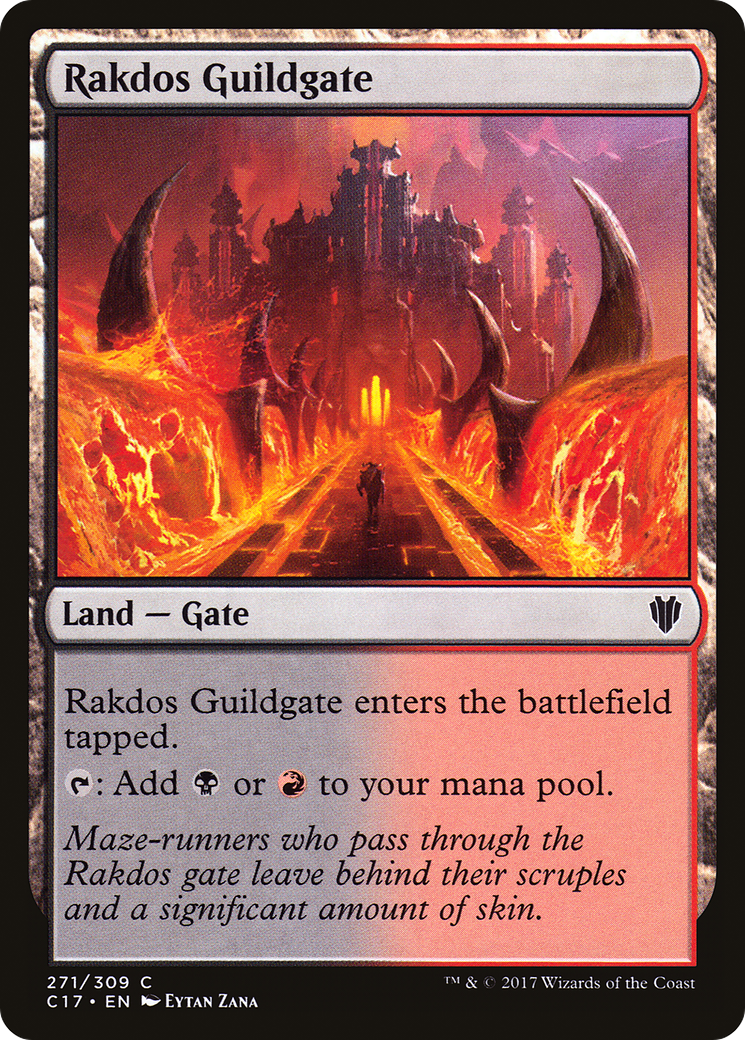 Rakdos Guildgate (C17-271) [Commander 2017]