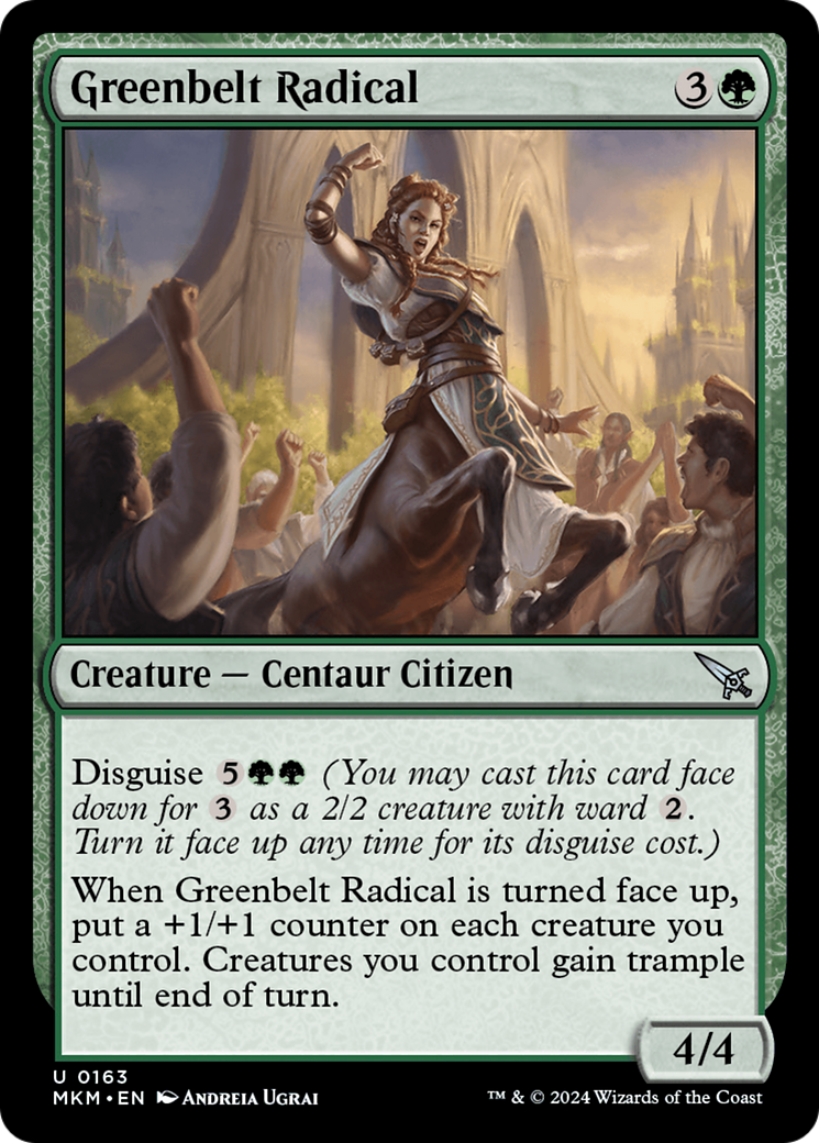 Greenbelt Radical (MKM-163) [Murders at Karlov Manor] Foil