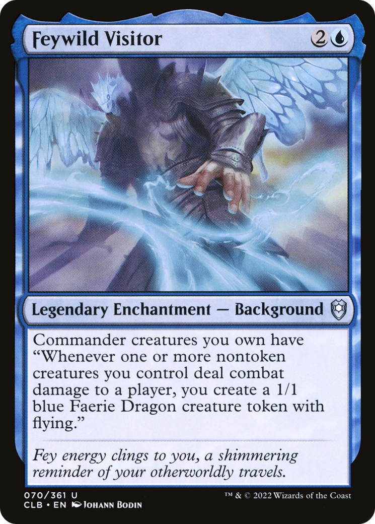 Feywild Visitor (CLB-070) [Commander Legends: Battle for Baldur's Gate] Foil