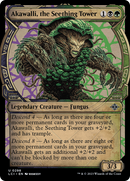 Akawalli, the Seething Tower (LCI-298) [The Lost Caverns of Ixalan]: (Showcase) Foil