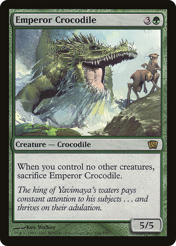 Emperor Crocodile (8ED-246★) [8th Edition]