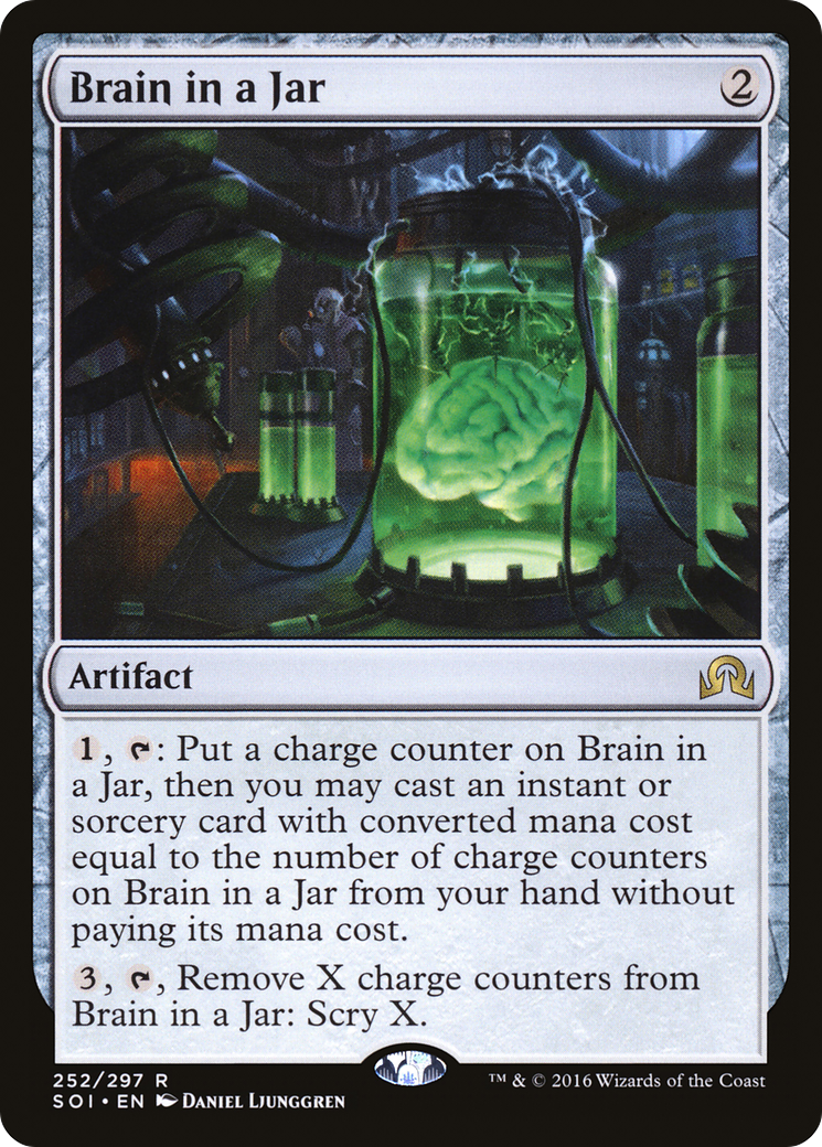 Brain in a Jar (SOI-252) [Shadows over Innistrad] Foil