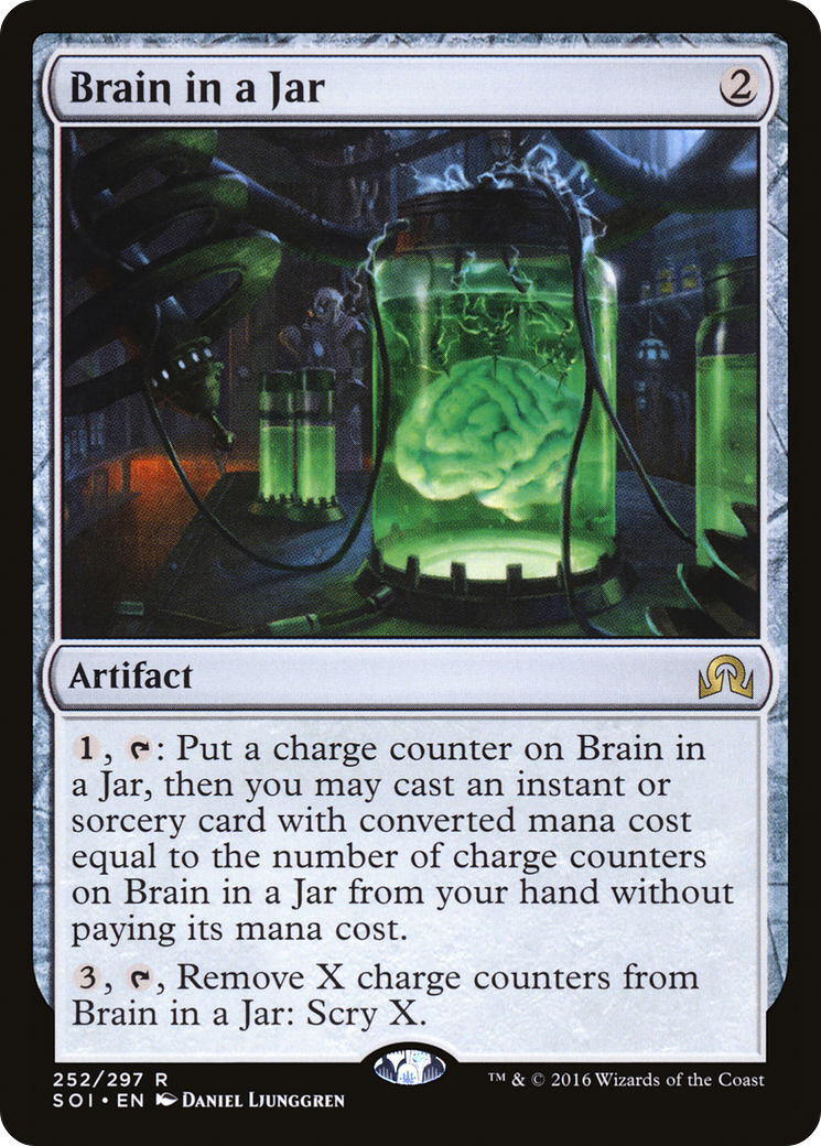 Brain in a Jar (SOI-252) [Shadows over Innistrad] Foil