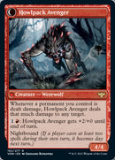 Ill-Tempered Loner // Howlpack Avenger (VOW-162) [Innistrad: Crimson Vow]: (Double Faced Transform) Foil