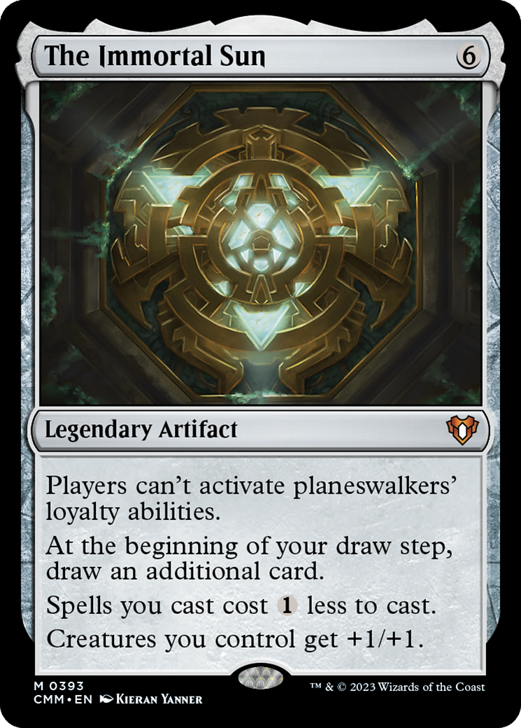 The Immortal Sun (CMM-393) [Commander Masters]