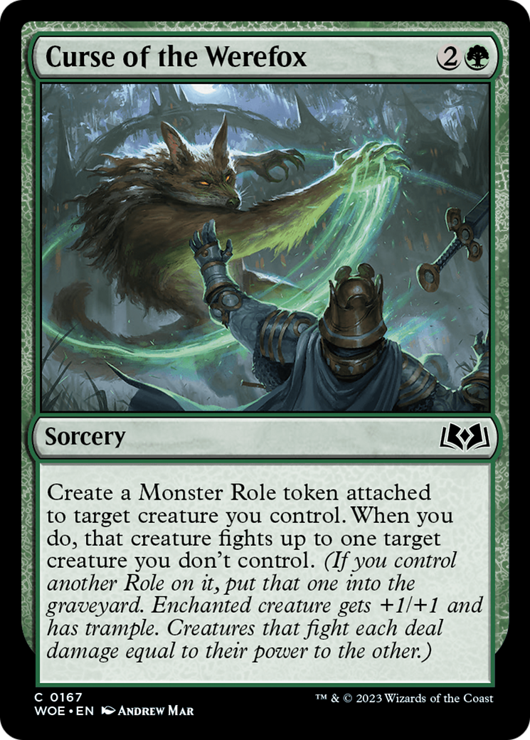 Curse of the Werefox (WOE-167) [Wilds of Eldraine]