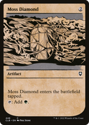 Moss Diamond (CLB-448) [Commander Legends: Battle for Baldur's Gate]: (Showcase) Foil
