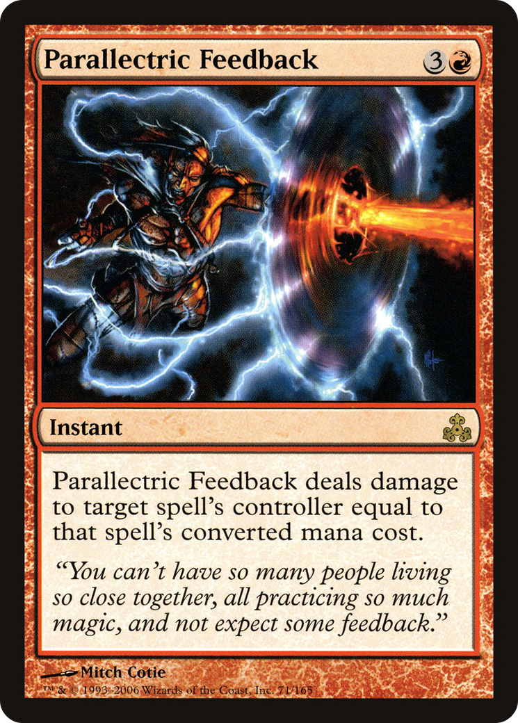 Parallectric Feedback (GPT-071) [Guildpact] Foil