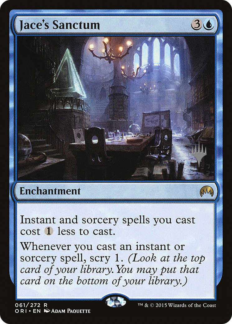 Jace's Sanctum (PPM21-61P) [Promo Pack: Magic Origins Promos]