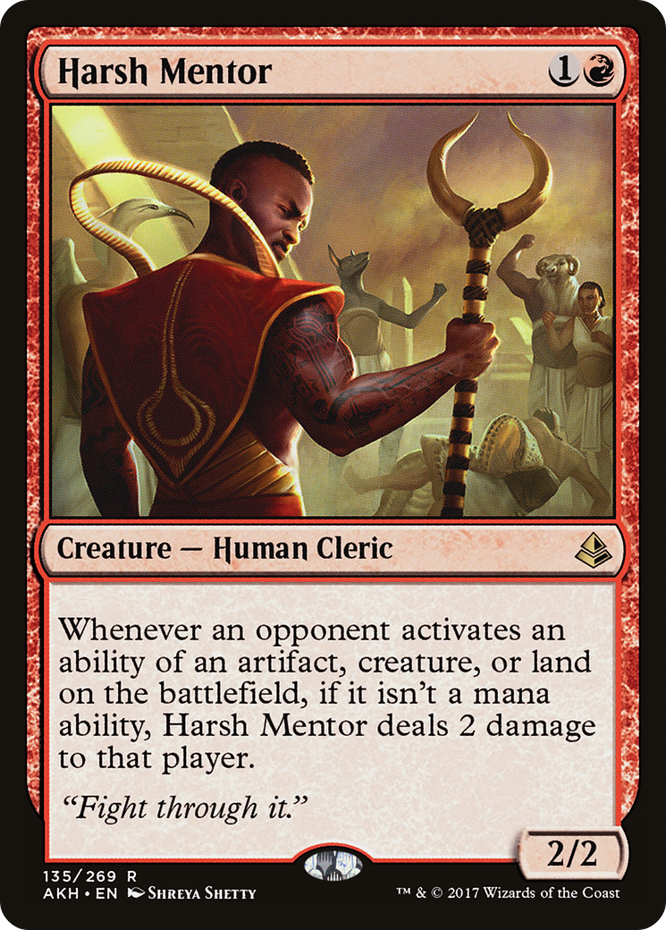 Harsh Mentor (AKH-135) [Amonkhet]