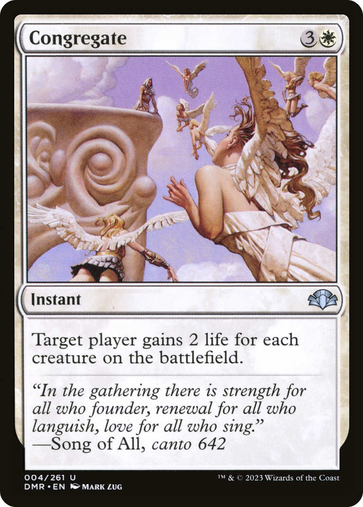 Congregate (DMR-004) [Dominaria Remastered]