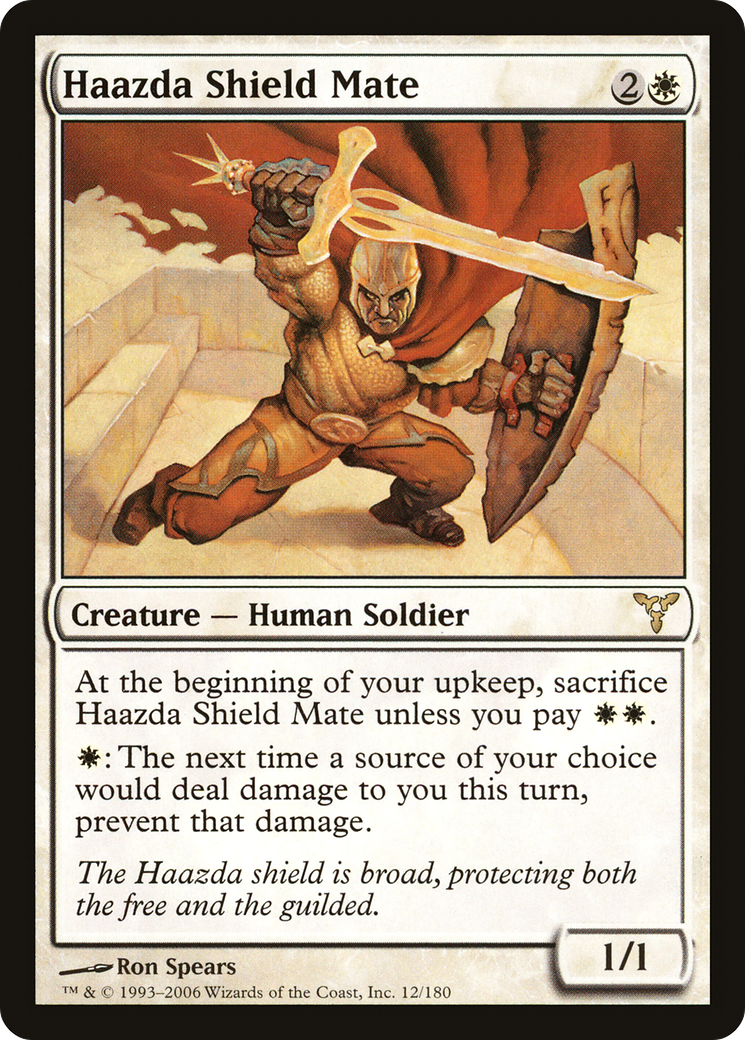 Haazda Shield Mate (DIS-012) [Dissension] Foil
