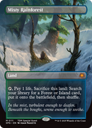 Misty Rainforest (Borderless) (SPG-111) [Special Guests] (Borderless) Foil