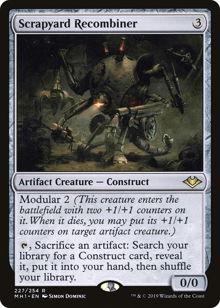 Scrapyard Recombiner (MH1-227) [Modern Horizons] Foil