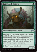 Patchwork Beastie (DSK-195) [Duskmourn: House of Horror] Foil