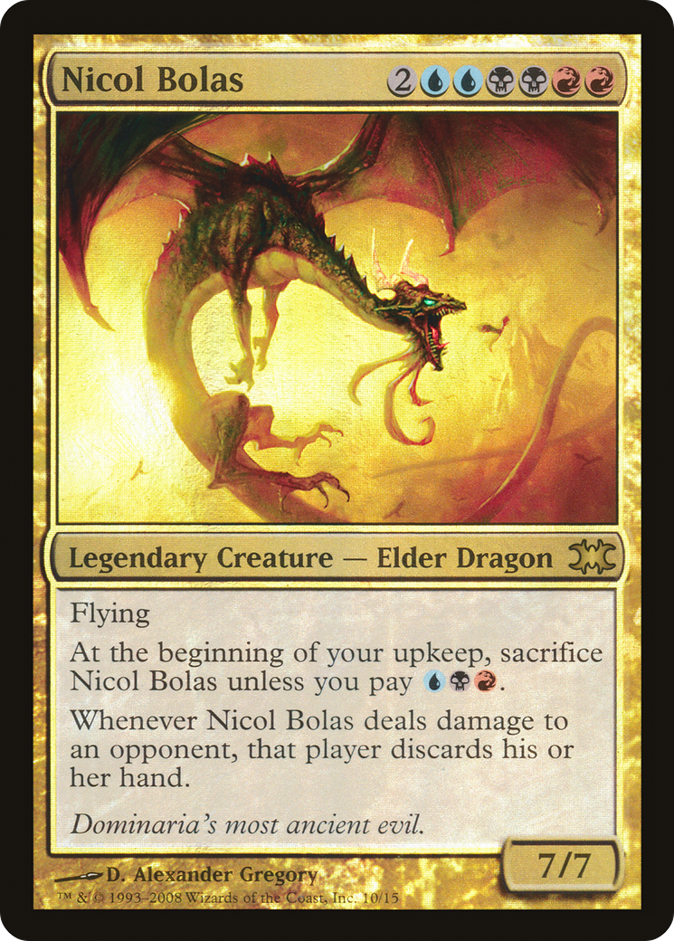 Nicol Bolas (DRB-010) [From the Vault: Dragons] Foil