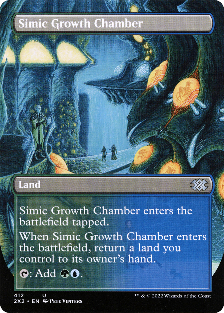 Simic Growth Chamber (2X2-412) [Double Masters 2022] (Borderless) Foil