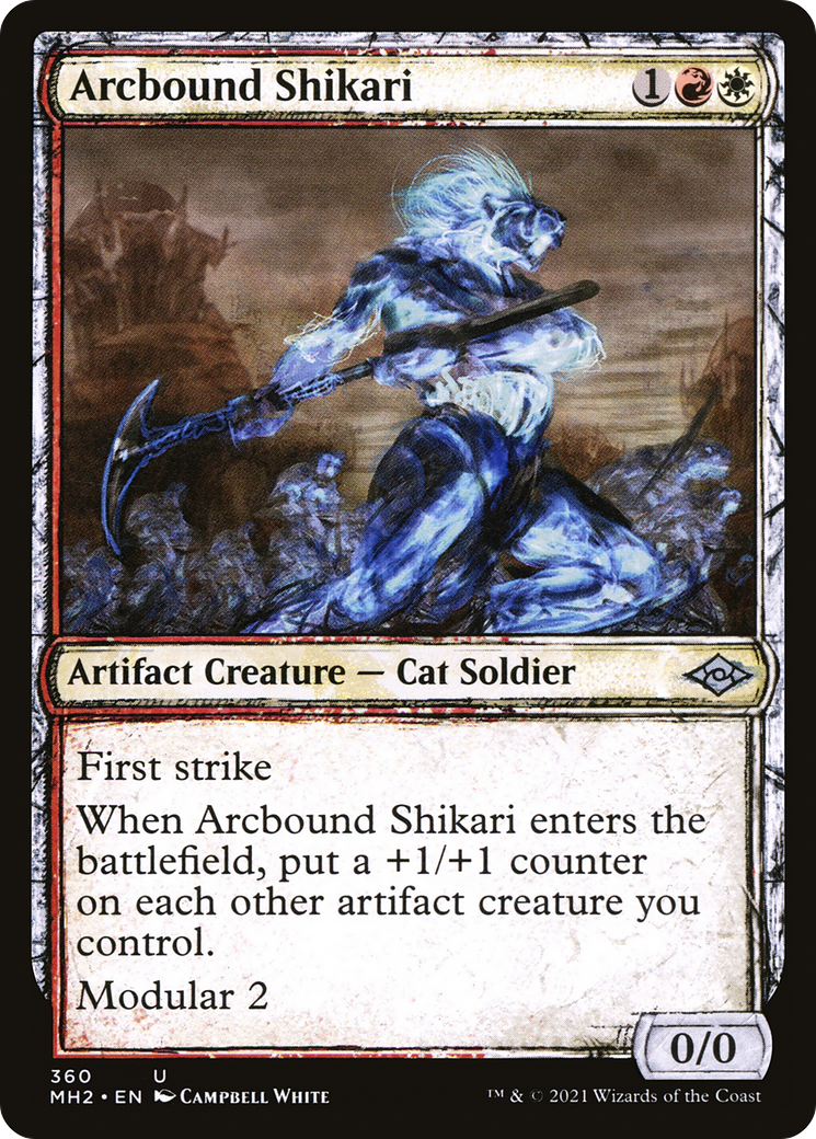 Arcbound Shikari (MH2-360) [Modern Horizons 2]: (Showcase) Foil