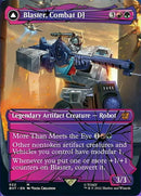 Blaster, Combat DJ // Blaster, Morale Booster (BOT-022) [Transformers]: (convertdfc, shatteredglass) (Borderless)