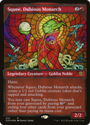 Squee, Dubious Monarch (Textured Foil) (DMU-332) (Showcase) [Dominaria United] Foil