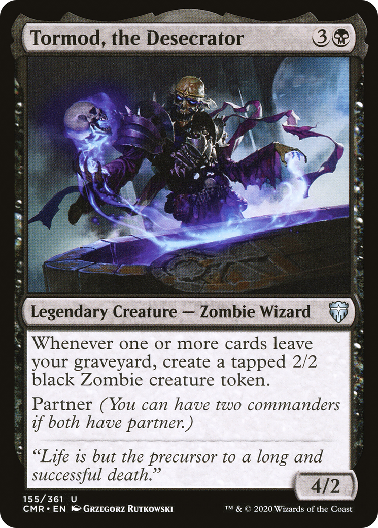 Tormod, the Desecrator (CMR-155) [Commander Legends]