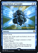 Inscription of Insight (PRE-61S) [Zendikar Rising Promos] Foil