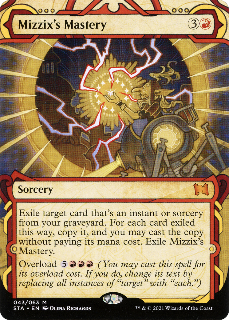 Mizzix's Mastery (STA-043) (Showcase) (Borderless) [Strixhaven Mystical Archive]