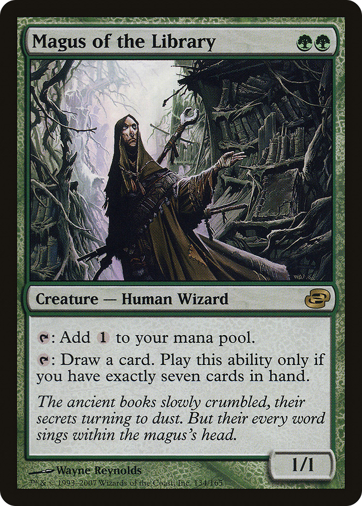 Magus of the Library (PLC-134) [Planar Chaos]