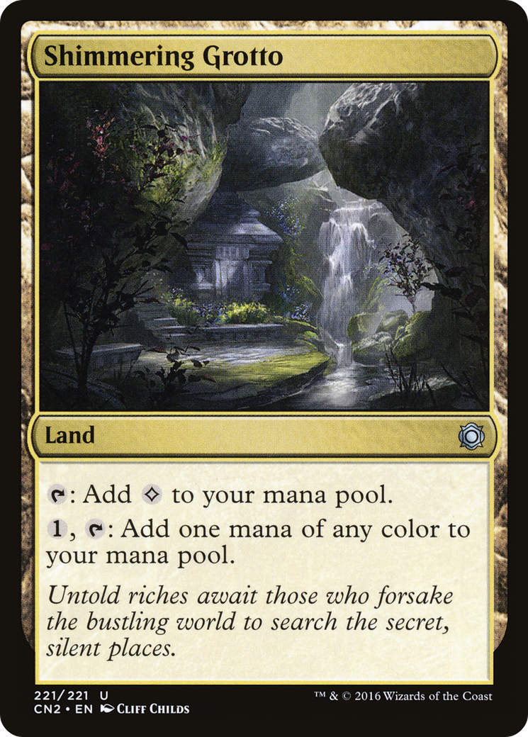 Shimmering Grotto (CN2-221) [Conspiracy: Take the Crown]