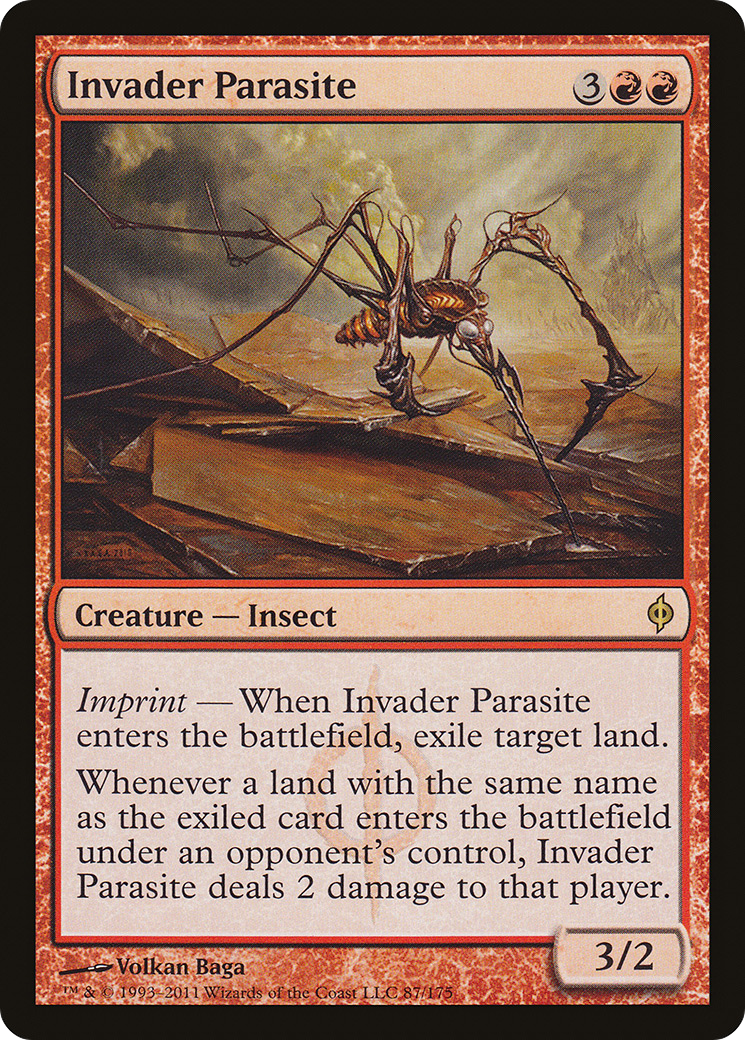 Invader Parasite (NPH-087) [New Phyrexia]