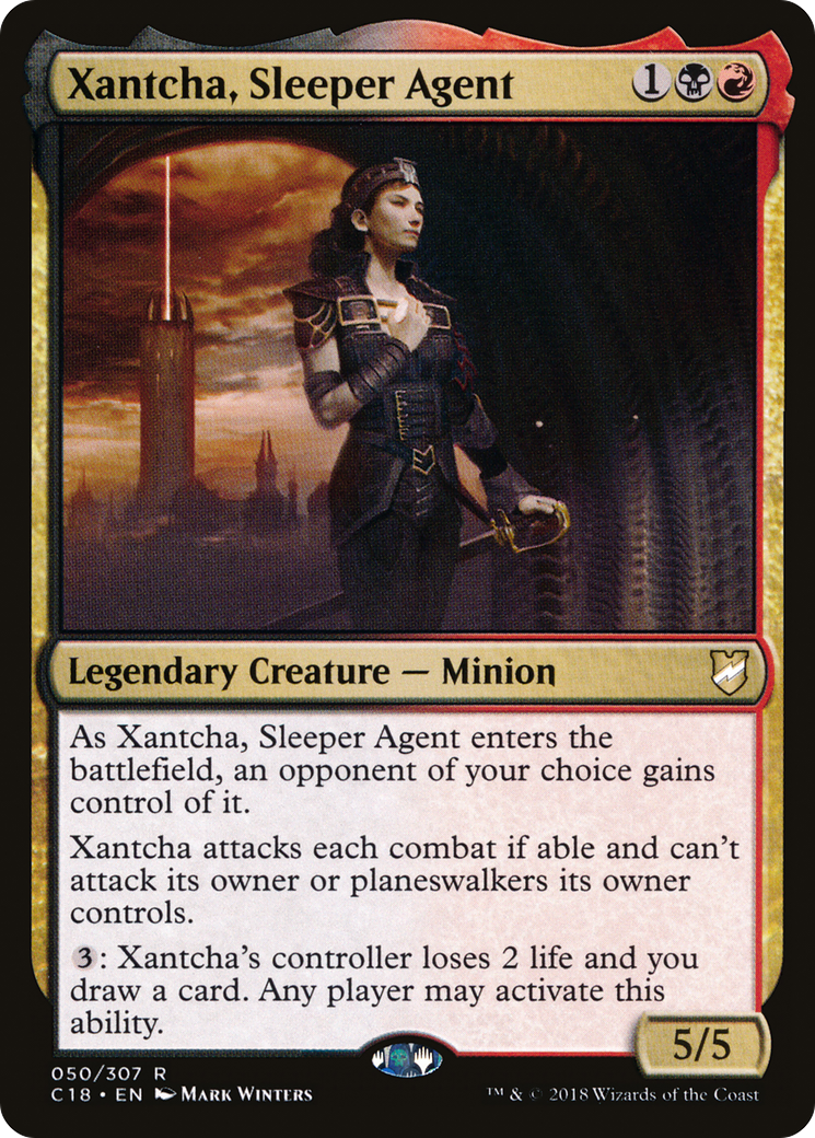 Xantcha, Sleeper Agent (C18-050) [Commander 2018]