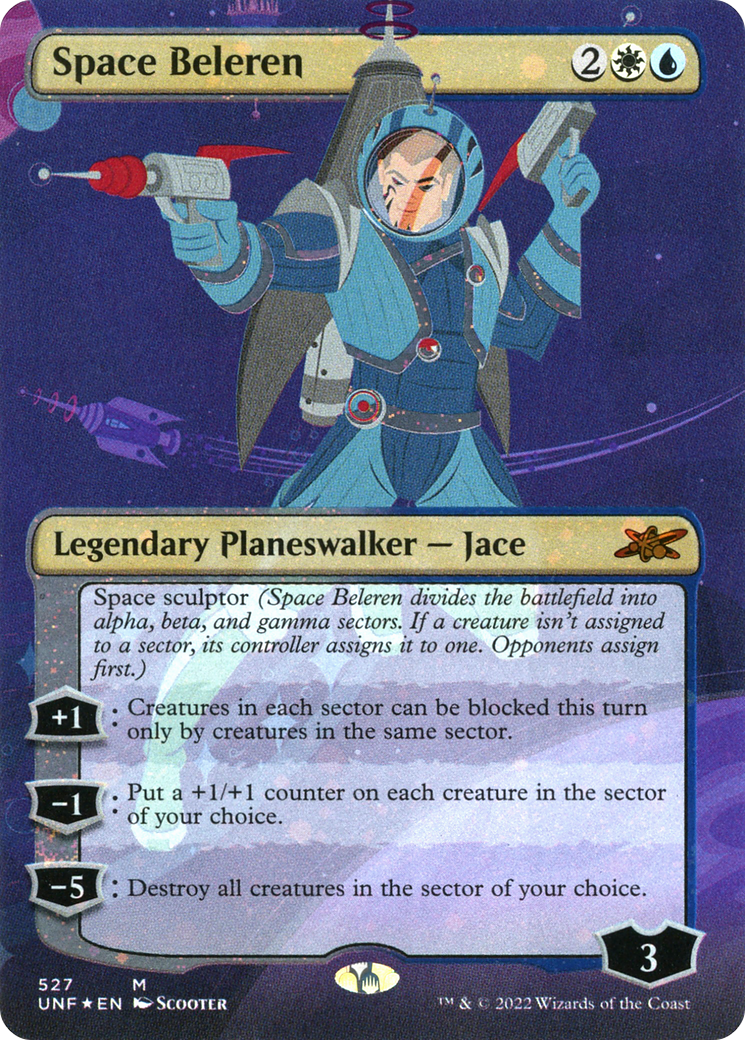 Space Beleren (Borderless) (Galaxy Foil) (UNF-527) [Unfinity] Foil