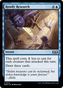 Rowdy Research (WOE-312) [Wilds of Eldraine]