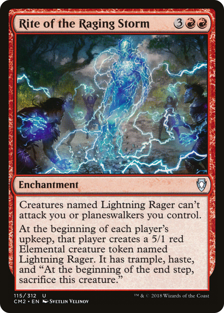 Rite of the Raging Storm (CM2-115) [Commander Anthology Volume II]