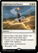 Righteous Confluence (CMM-053) [Commander Masters]