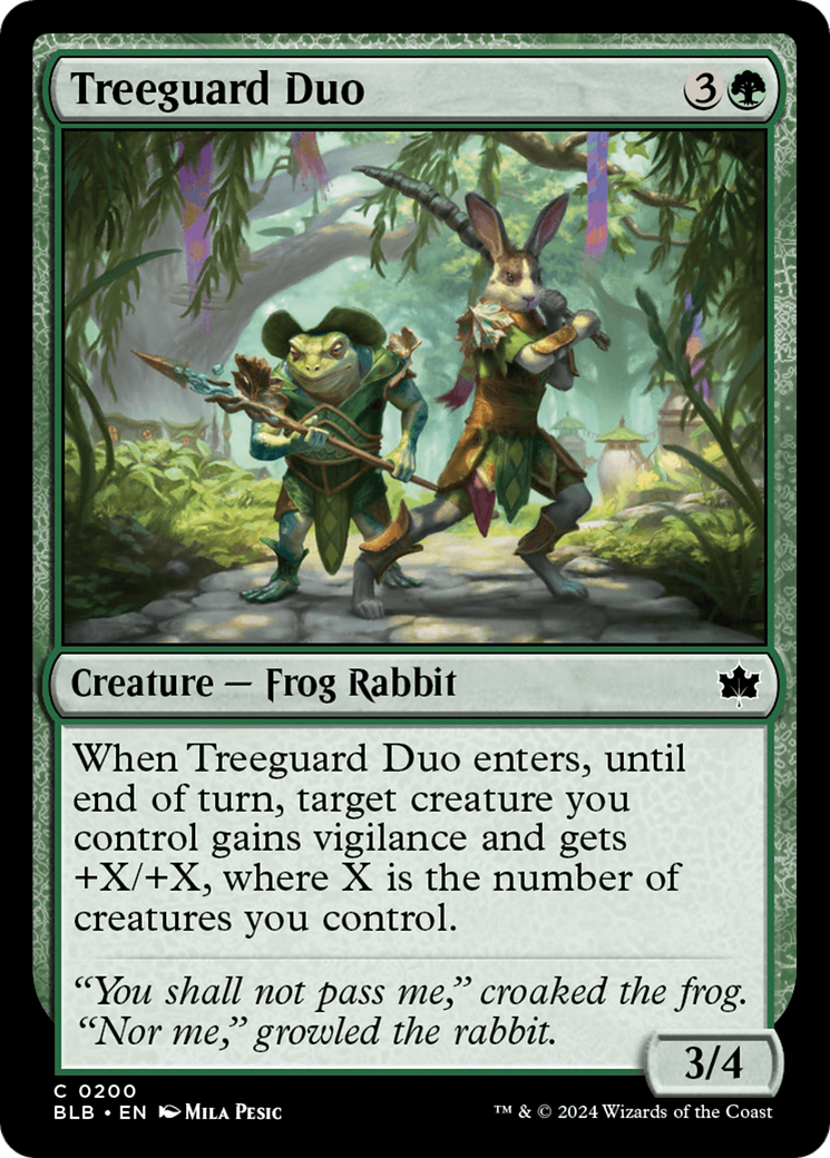 Treeguard Duo (BLB-200) [Bloomburrow]