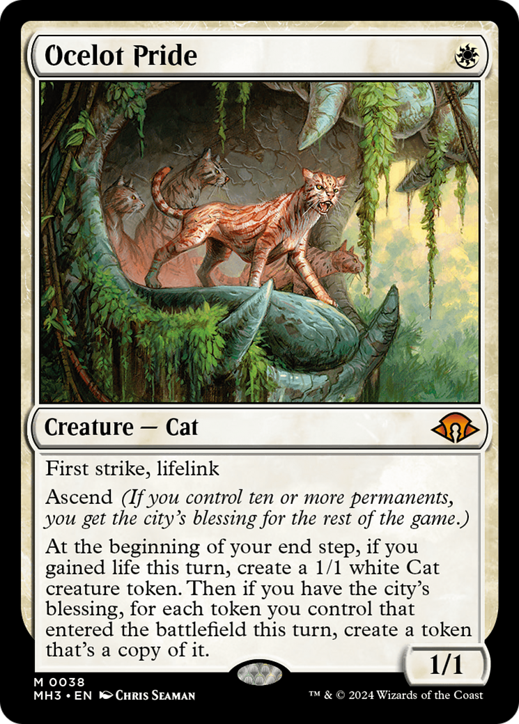Ocelot Pride (MH3-038) [Modern Horizons 3]